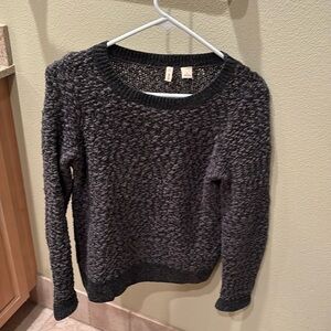 Moth woman's grey and dark grey cool sweater